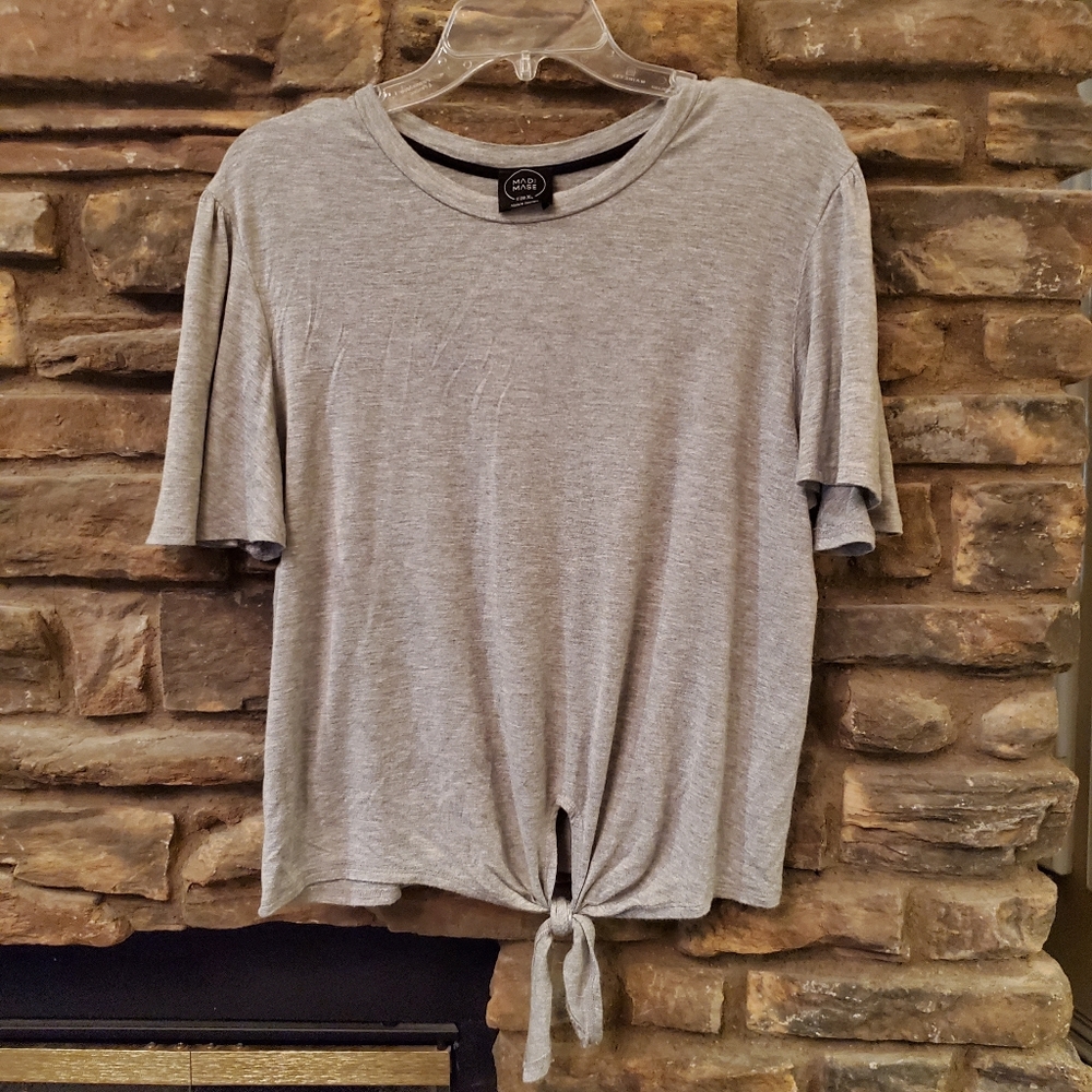 Heathered Gray Summer TOP Jr XL